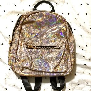 New Shiny Gold Backpack!